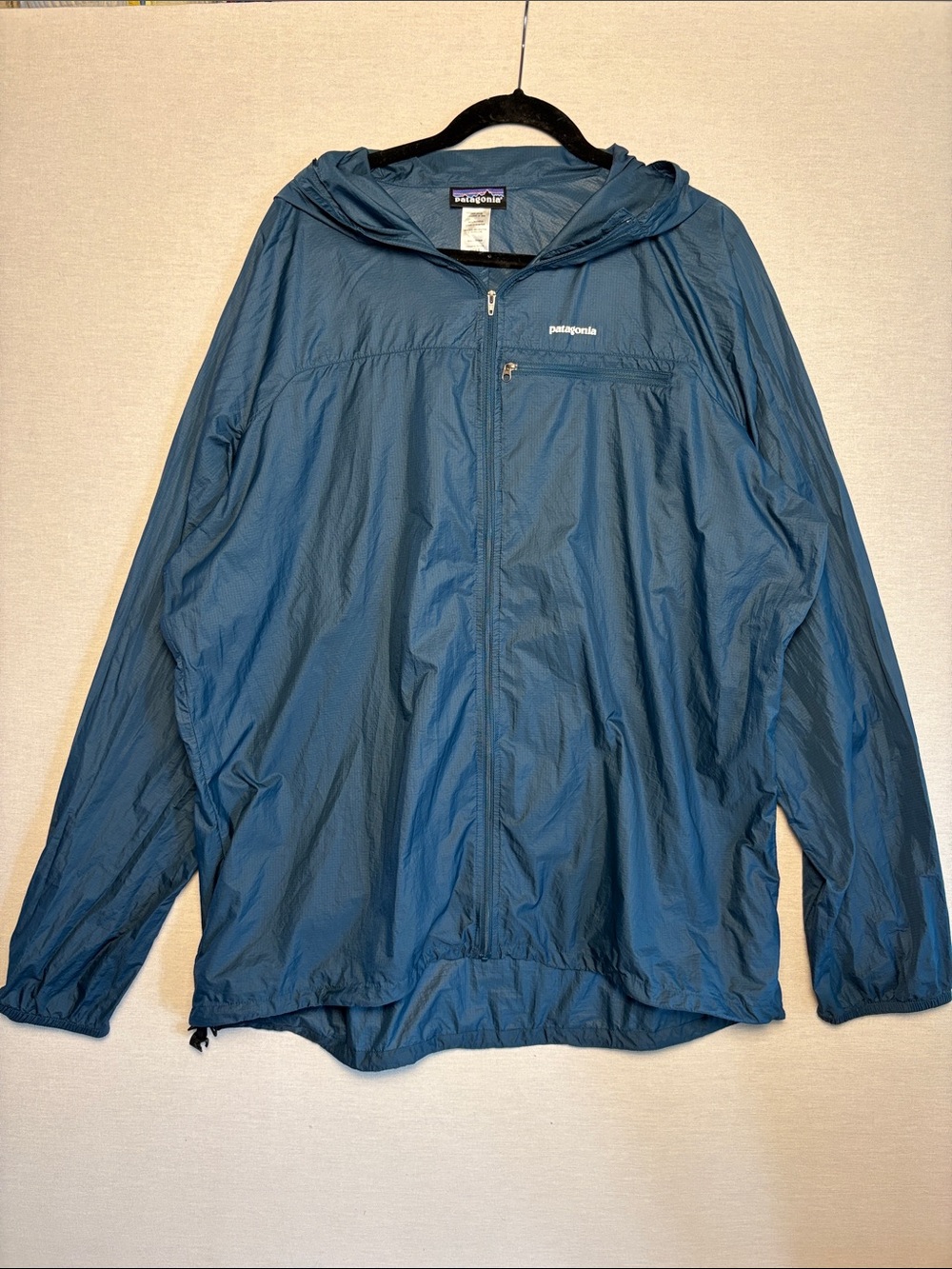 Patagonia Men's Houdini jacket Lightweight Hooded packable ripstop size XXL